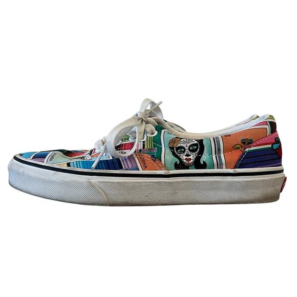 Vans Loteria Lace Up Sneakers Shoes Low Top Printed Size Men's 5.5 Women's 7.0 - Picture 8 of 12